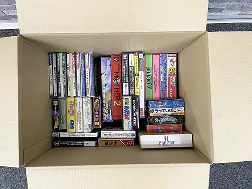 ゲームの梱包