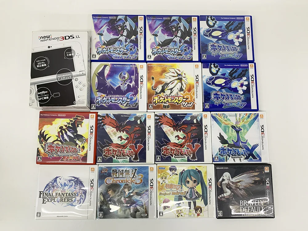 ゲームは売るときまとめておく