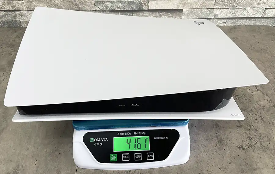 PS5(CFI-1100A01)の重さ