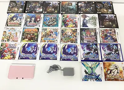 3DS LL 本体 他 ソフト  ポケットモンスター スマッシュブラザーズ モンスターハンター ロックマン 他