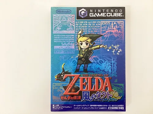 【未開封】 Nintendo ゲームキューブ ソフト ゼルダの伝説 風のタクト 