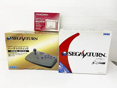 セガサターン本体 HST-0019 ニューサターン バーチャスティック HSS-0014 パワーメモリー HSS-0138