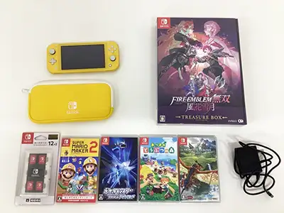 Switch Lite 本体・ソフト  ファイアーエムブレム無双トレジャーBOX  あつまれどうぶつの森 他