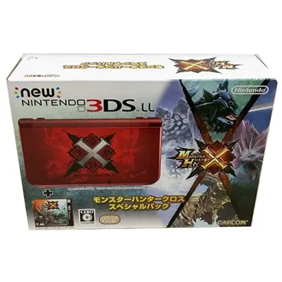 newニンテンドー3DS LL RED-001 モンスターハンタークロス スペシャルパック【買取価格】