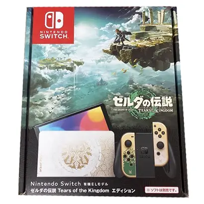 Nintendo Switch 有機ELモデル HEG-001 ゼルダの伝説 Tears of the Kingdom エディションの買取価格