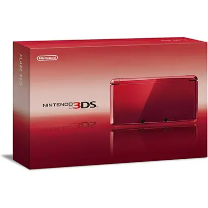 [3DS]ニンテンドー3DS フレアレッド【買取価格】