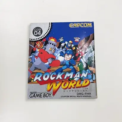 ゲームボーイ カセット ロックマンワールド DMG-RWA