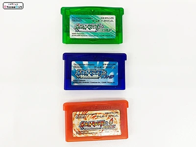 ソフトのみ GBA ポケットモンスター エメラルド サファイア ファイアレッド 